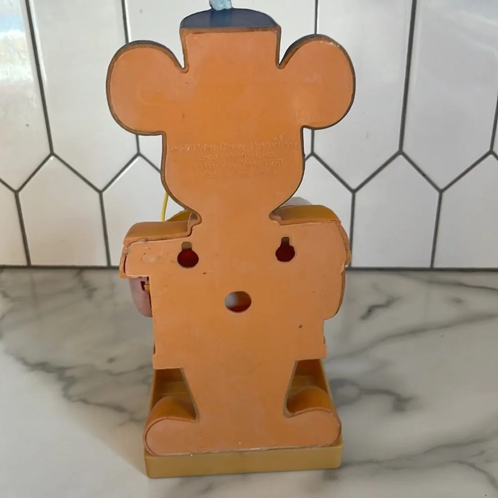 Vintage 1976 Mickey Mouse Wall Soap Dispenser